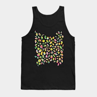 Carnival Drops No. 3: The 3rd piece to a Brightly Colored Abstract Series Tank Top